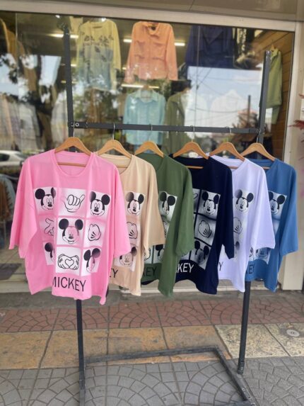 تیشرت باکسی میکی موس